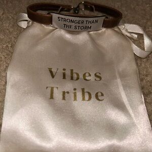 Brown 'Stronger Than The Storm' Bracelet